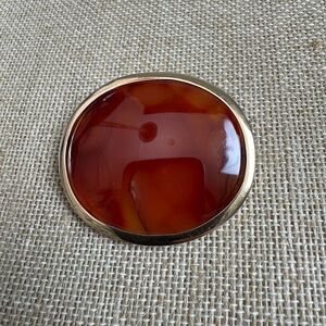 15K Solid Gold Victorian Brooch